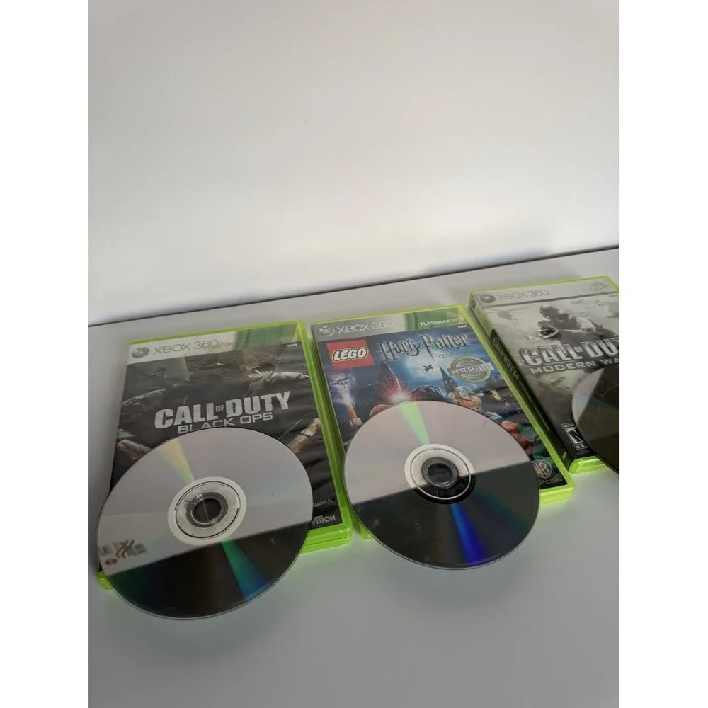 Xbox 360 Game Bundle Call of Duty Black Ops MW4 + LEGO Harry Potter Tested